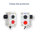 Vistas Botonera de marcha, parada y potenciómetro