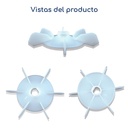 Vistas Ventilador para motor trifásico Kaifa carcasa 56