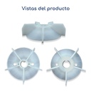 Vistas Ventilador para motor trifásico Mec carcasa 100