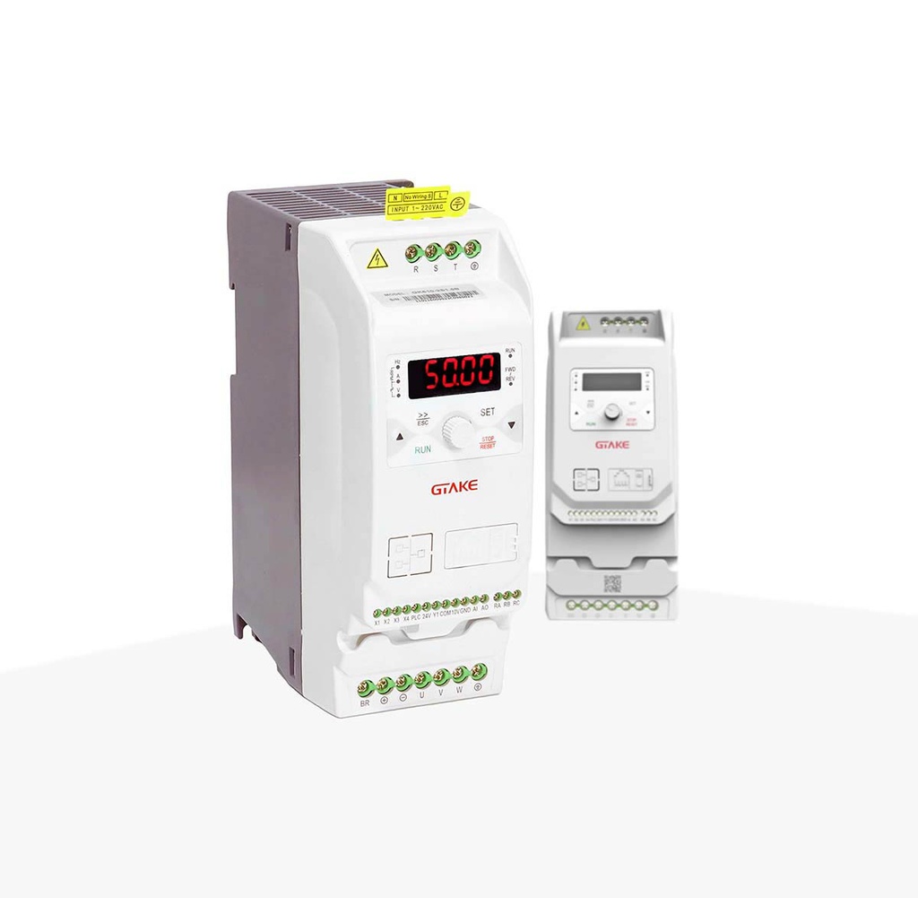 Opciones montaje Variador de Frecuencia Gtake GK610 0,5 hp 220 V