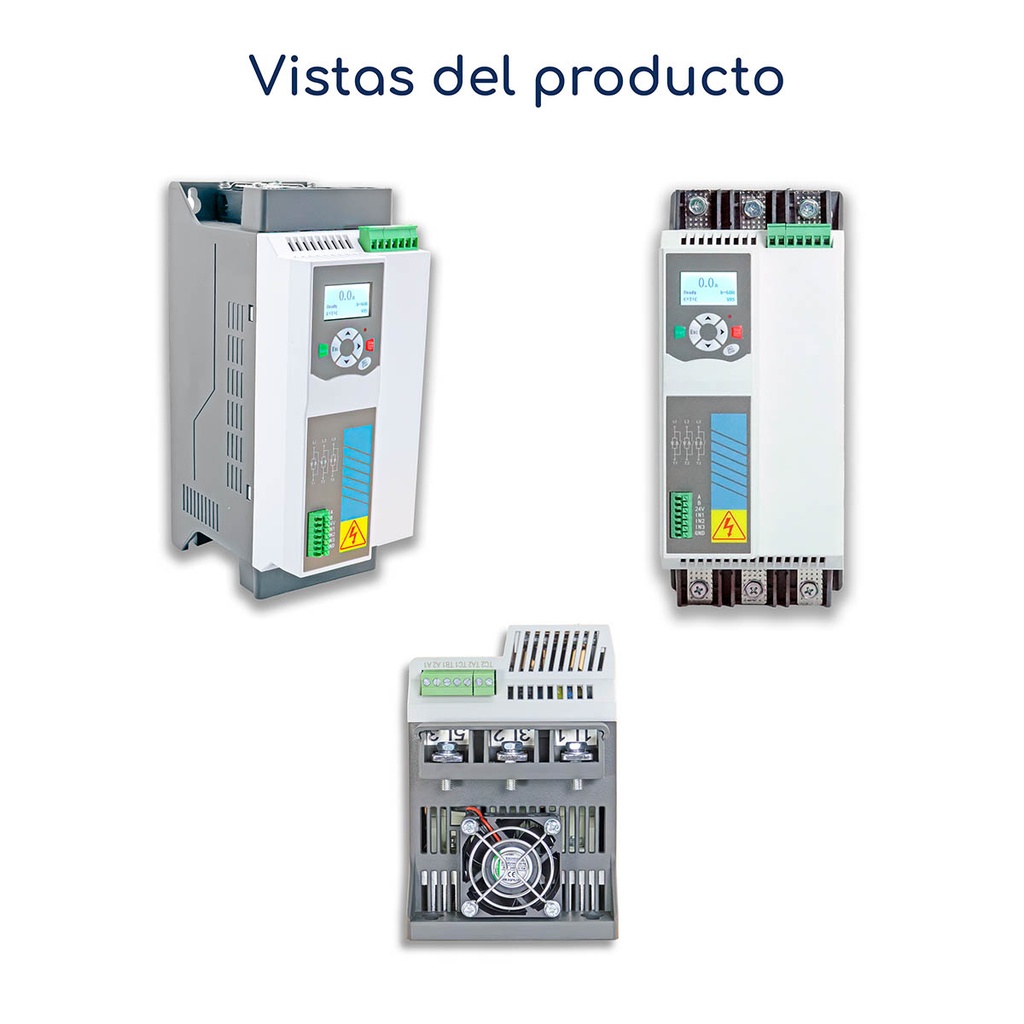 Vistas Arrancador Suave Inomax ASI 6800 5,5 hp 380 V