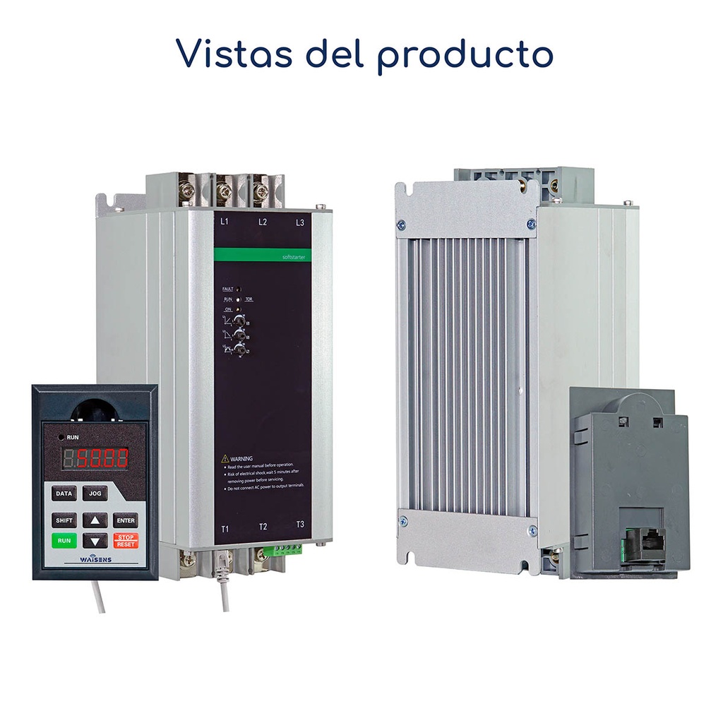 Vistas Arrancador Suave Andeli ASA 7 5,5 hp 380 V