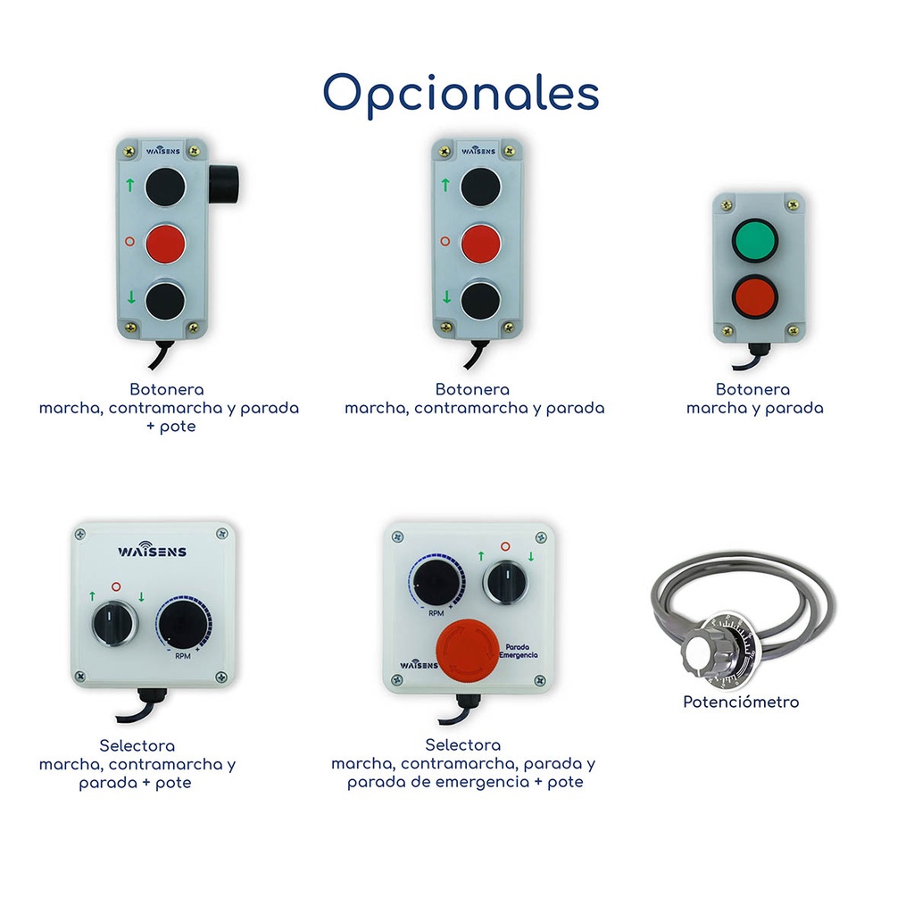 Accesorios opcionales Variador de Frecuencia Andeli ADL180M 1 hp 220 V