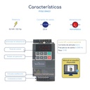 Caracteristicas Variador de Frecuencia Powtran PI150 0,5 hp 220 V
