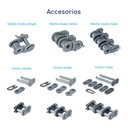 Accesorios Cadena a rodillo simple Int ASA 25