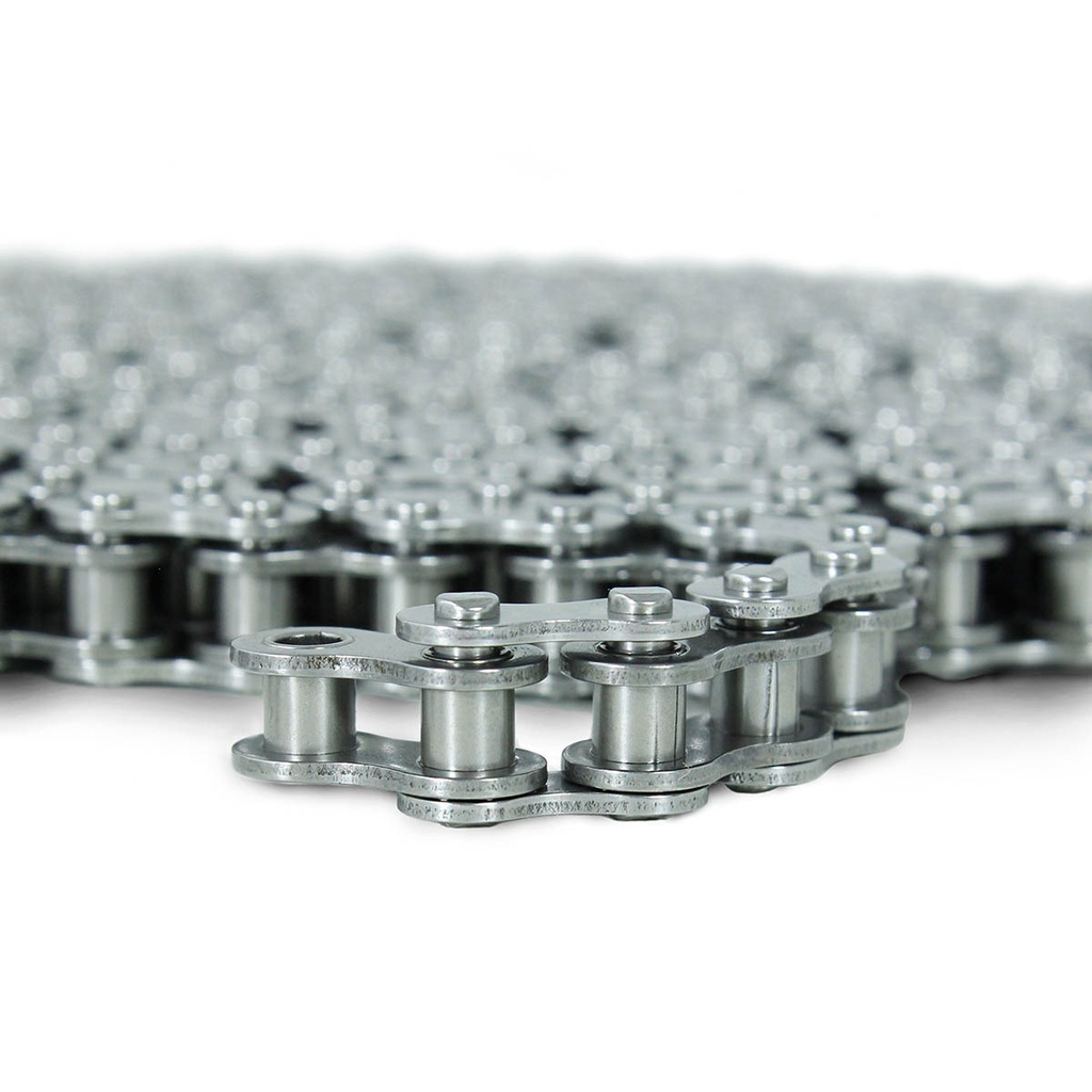 Cadena 2 Cadena a rodillo simple Int ASA 25