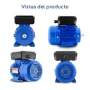 Vistas Motor Monofásico 220v Alto Par 0,16 hp 1500 rpm Blindado