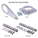 Accesorios Reductor de Velocidad Transpower TMS 25 Relación 1:7,5 C56 B14 Eje 11 mm