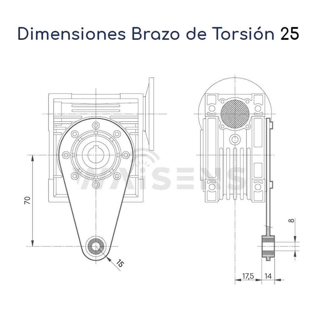 Brazo de torsion