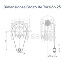 Brazo de torsion