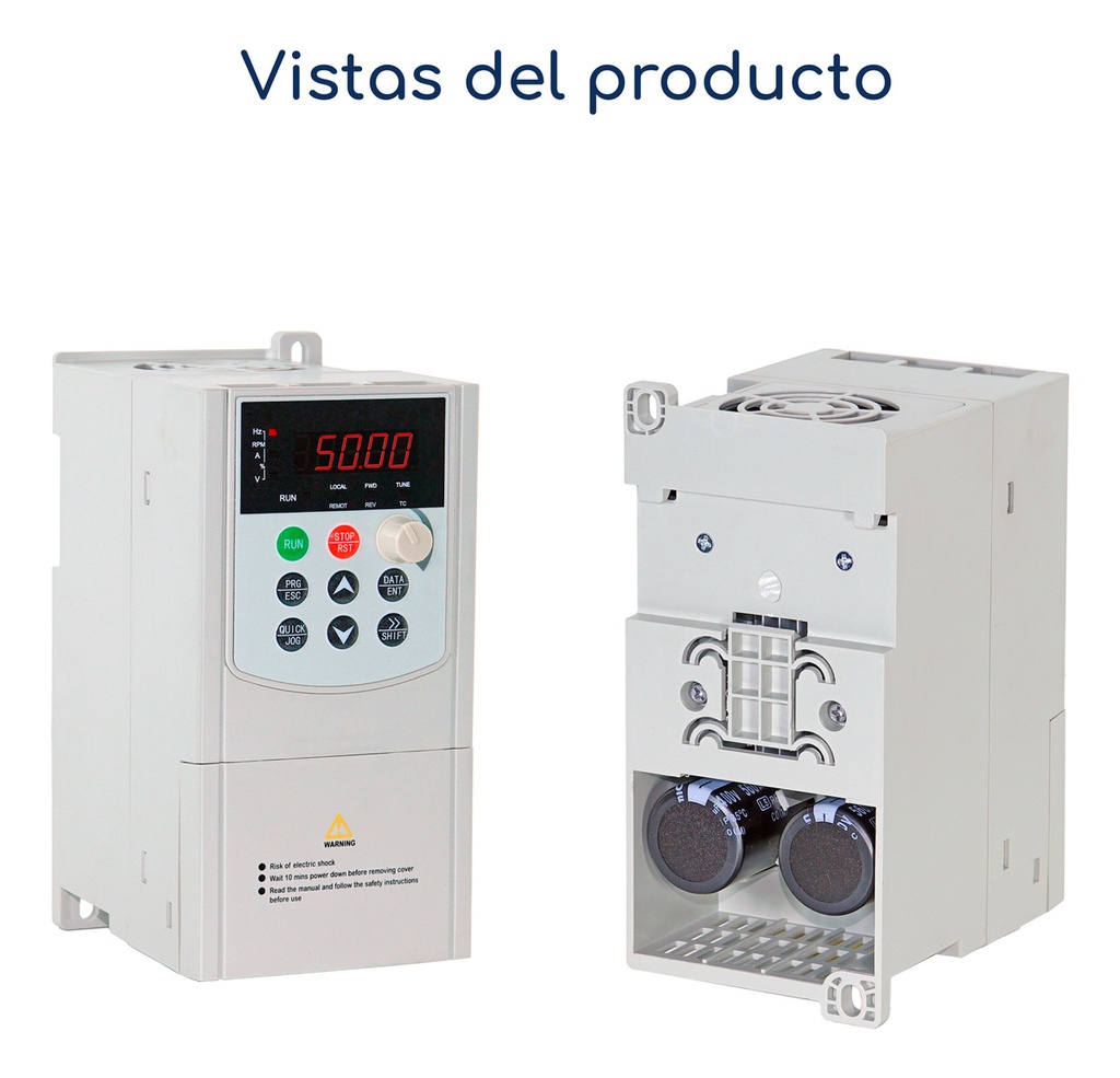 Variador Frecuencia Velocidad Inverter 1hp Monofásico 220v