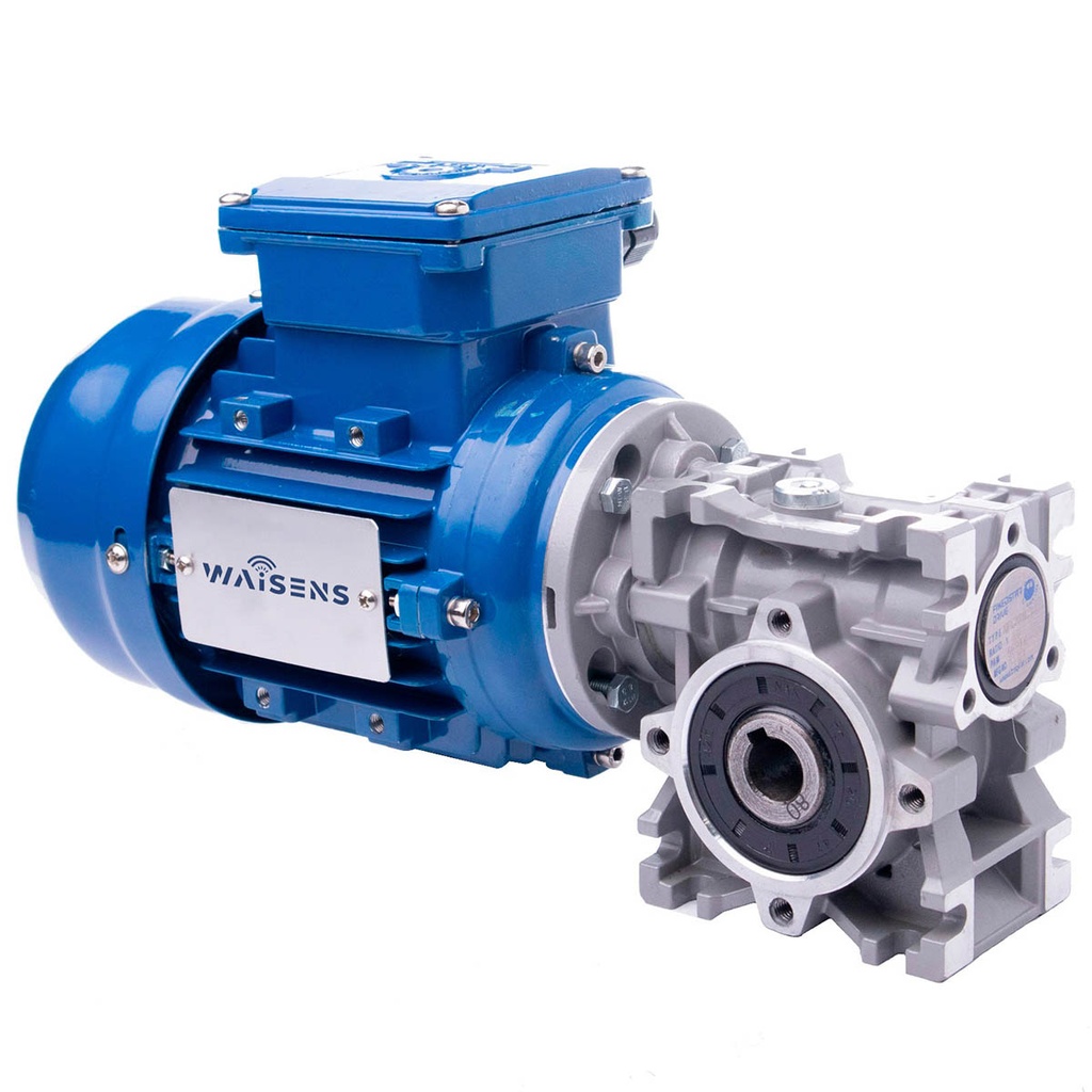 Motorreductor trifasico a sin fin y corona (0.12 a 5.5HP)